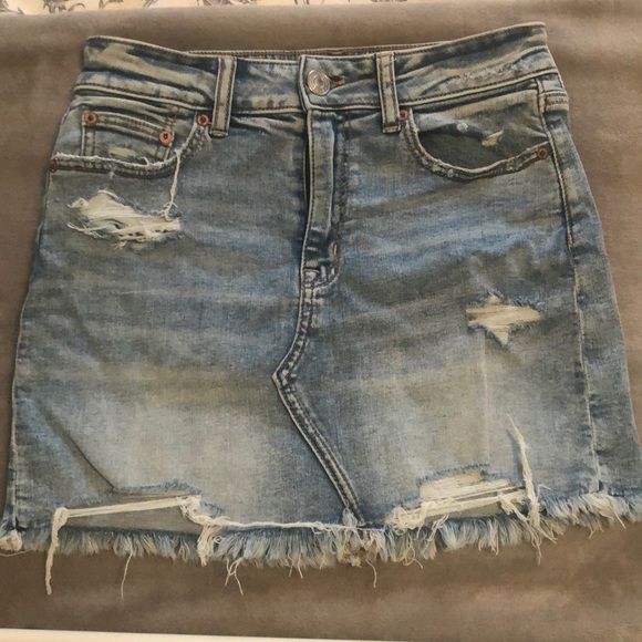 American Eagle Hi-Rise Mini Skirt - Picture 1 of 4